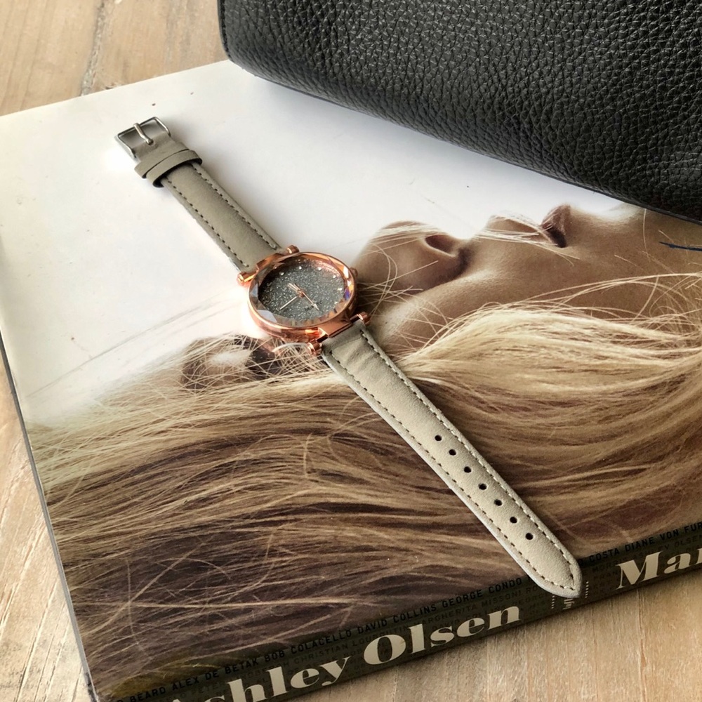 🆕SPARKLES Wristwatch in Granite